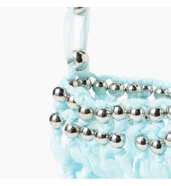 Ray BEAMS 「【別注】Casselini / チュール ビーズ ミニ ショルダー」|その他|