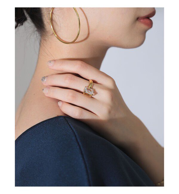 Demi-Luxe BEAMS 「【予約】MARIA BLACK / Omotesando Cider リング イエローゴールド」|その他|GOLD