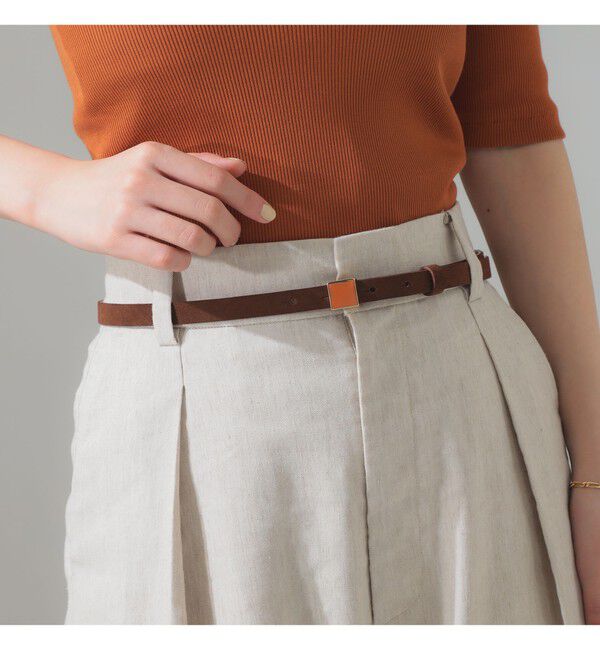 Demi-Luxe BEAMS 「LEFIJE / Alaska ベルト」|ベルト|BROWN