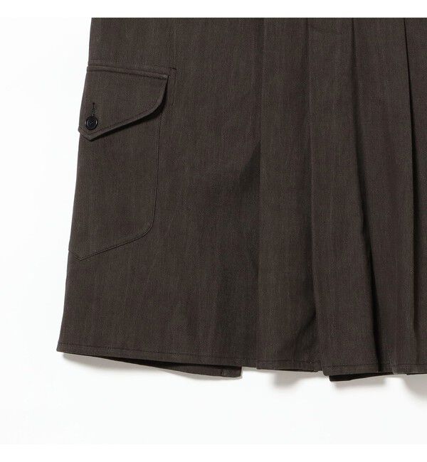 BEAMSBOY「HAVERSACK / ツイル ブラック スカート」|スカート|