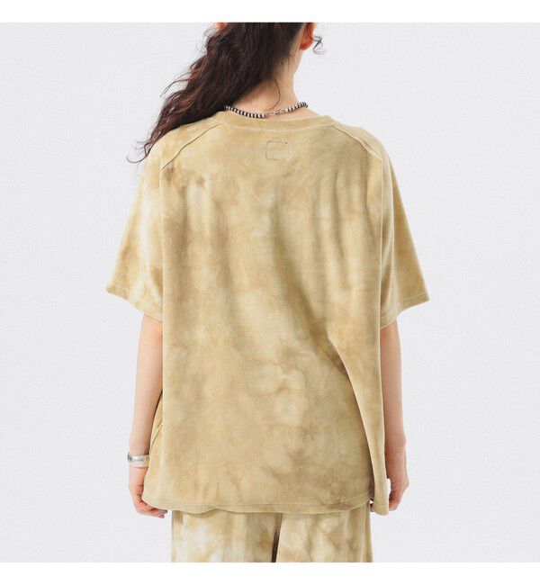 BEAMSBOY「【別注】NEEDLES / ベロア Uネック Tシャツ」|Tシャツ・カットソー|