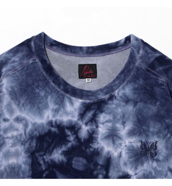 BEAMSBOY「【別注】NEEDLES / ベロア Uネック Tシャツ」|Tシャツ・カットソー|
