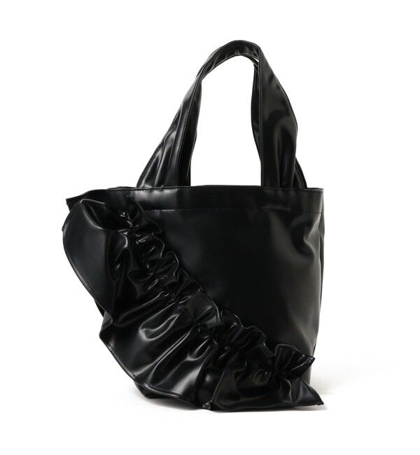 Ray BEAMS 「HELOYSE / mercury pu leather bag」|その他|BLACK