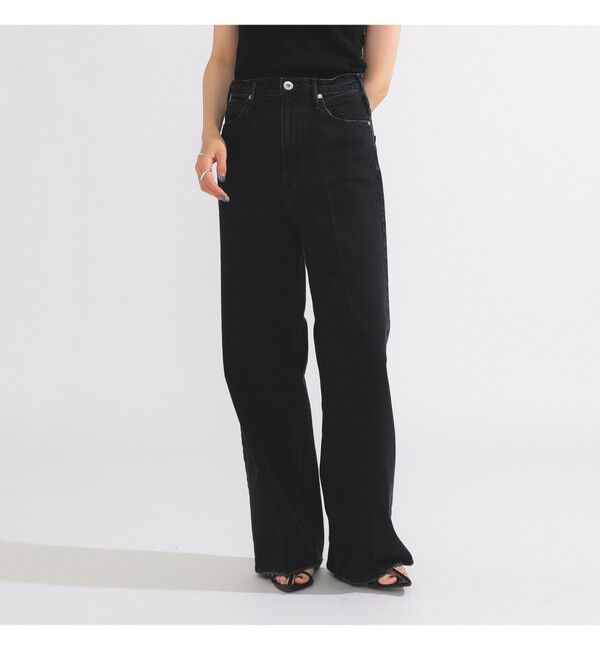 Demi-Luxe BEAMS 「【別注】upper hights / THE SISTER デニムパンツ LAMPBLACK」|デニム|別注LAMPBLACK