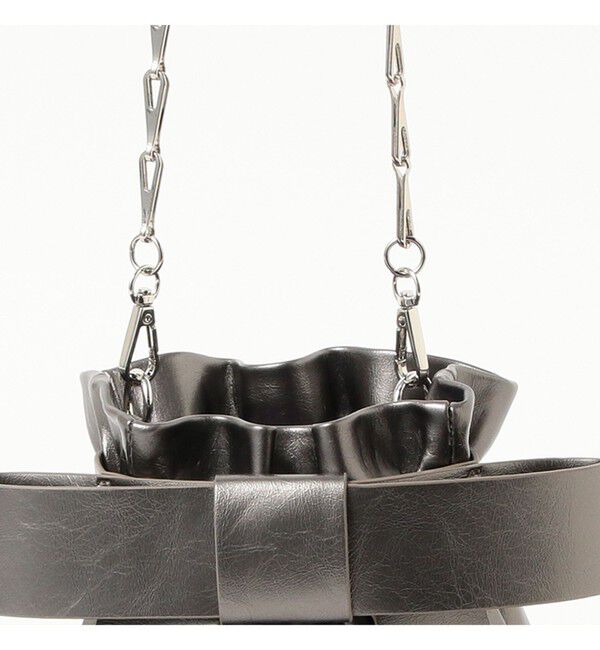 Ray BEAMS 「リボン チェーン バッグ」|ショルダー・メッセンジャー|