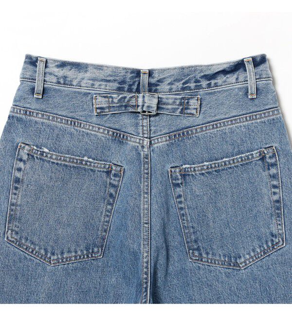 Demi-Luxe BEAMS 「YLEVE / ハイウエスト ワイド デニムパンツ」|デニム|