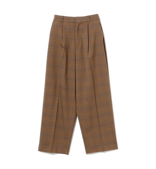 Ray BEAMS 「チェック タック パンツ」|チノ|