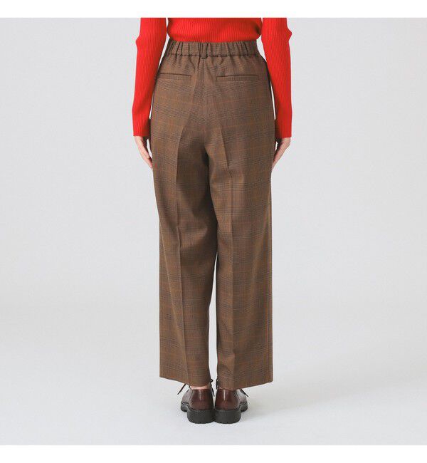 Ray BEAMS 「チェック タック パンツ」|チノ|