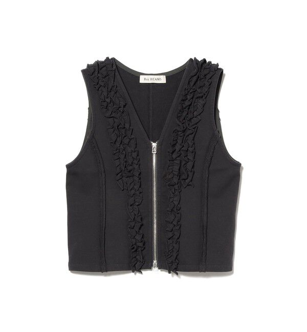 Ray BEAMS 「フリルブレード ウラケ ベスト」|ベスト・ジレ|