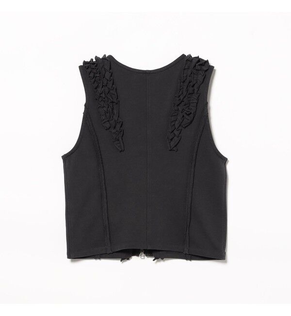 Ray BEAMS 「フリルブレード ウラケ ベスト」|ベスト・ジレ|