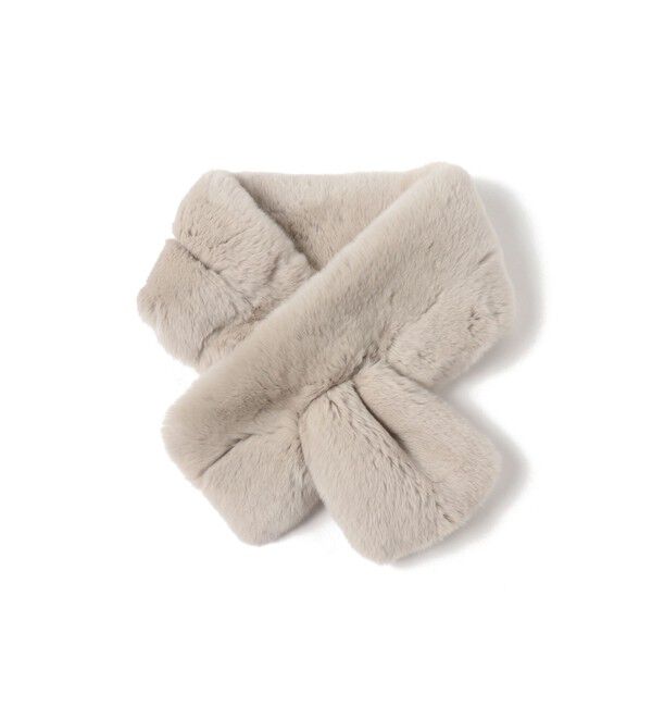 Demi-Luxe BEAMS 「リアル ラビット マフラー」|ストール|