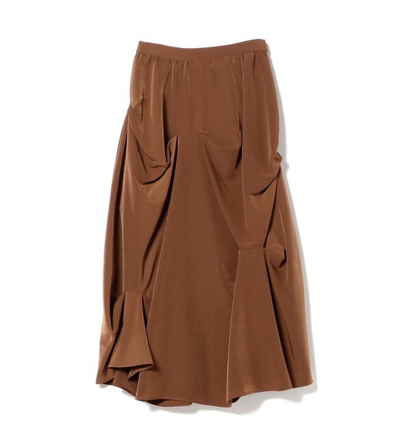 Ray BEAMS 「ランダム タック ボリューム スカート」|スカート|
