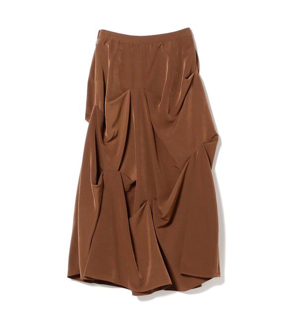 Ray BEAMS 「ランダム タック ボリューム スカート」|スカート|