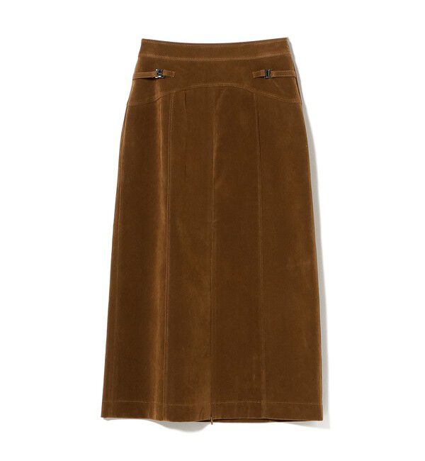 Ray BEAMS 「フロッキー ジップ スリット スカート」|スカート|