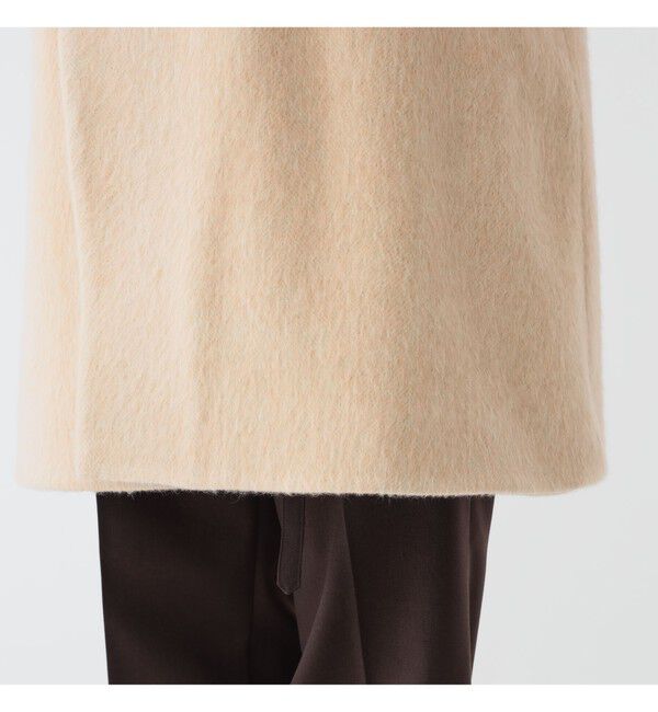 BEAMSBOY「maturely / シャギー ヘリンボーン ダッフルコート」|ダッフルコート|