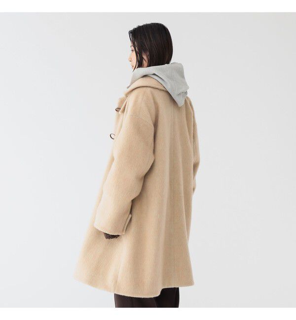 BEAMSBOY「maturely / シャギー ヘリンボーン ダッフルコート」|ダッフルコート|