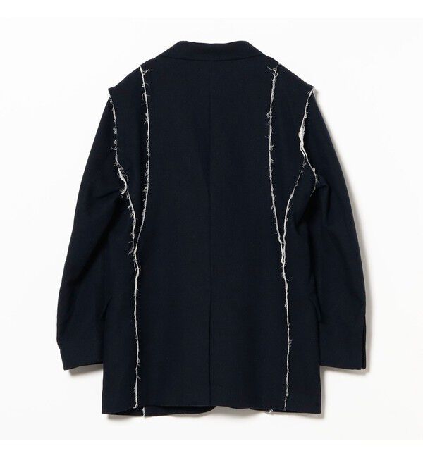 BEAMSBOY「リサイクルウール カットオフ ジャケット」|テーラードジャケット|