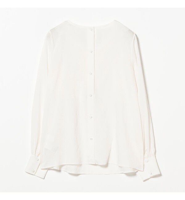 Ray BEAMS 「RBS / レイヤー ラッフル ヨーク ブラウス」|シャツ・ブラウス|