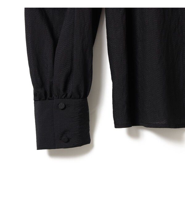 Ray BEAMS 「RBS / レイヤー ラッフル ヨーク ブラウス」|シャツ・ブラウス|