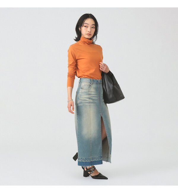 Ray BEAMS 「ソフト 天竺 タートルネック トップス」|その他|