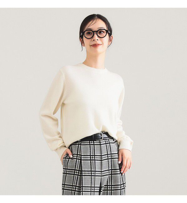 Demi-Luxe BEAMS 「【別注】SLOANE / 12ゲージ カシミヤ クルーネック ニット」|ニット・セーター|
