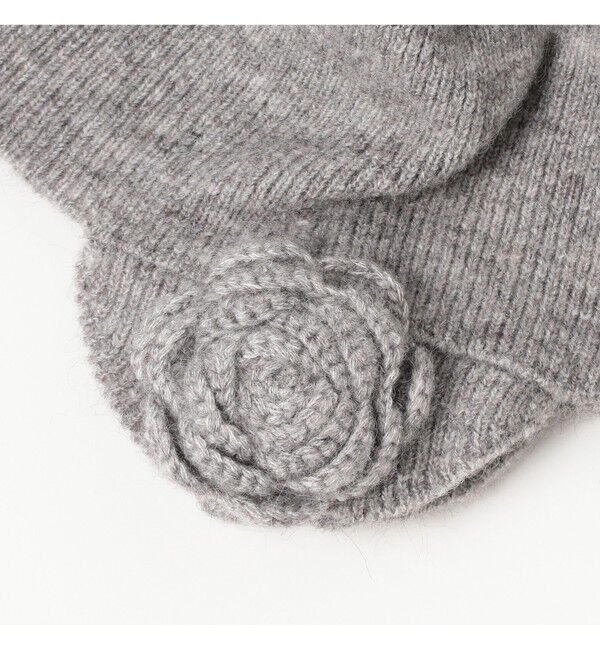 Ray BEAMS 「【別注】Casselini / フラワー ニット帽」|ニット帽|