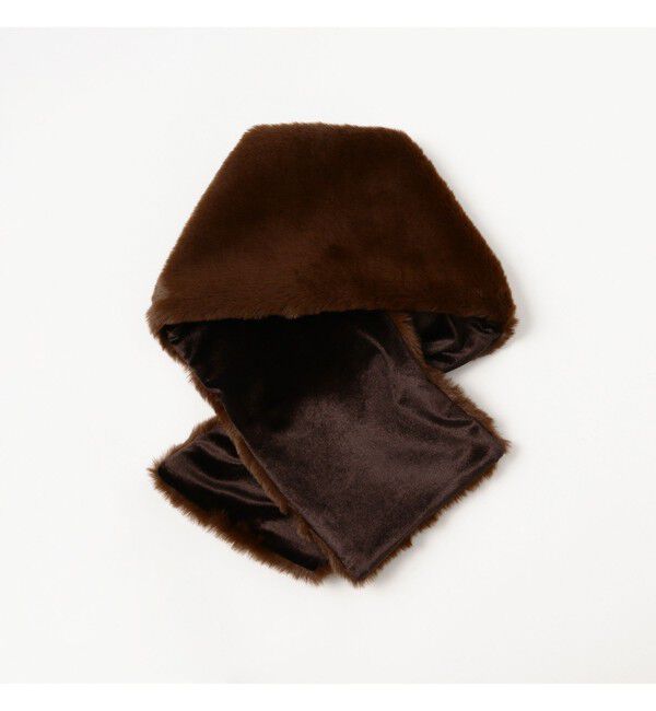 BEAMSBOY「【別注】INFIELDER DESIGN / ボア ファー マフラー」|マフラー|