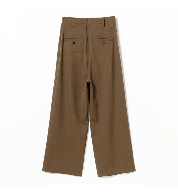Ray BEAMS 「アシンメトリー ハイウエスト パンツ」|チノ|