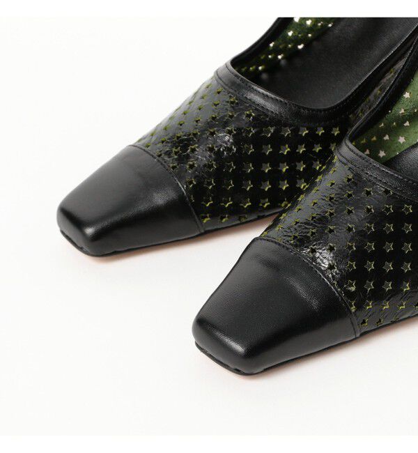 Ray BEAMS 「パンチング ヒール」|パンプス|