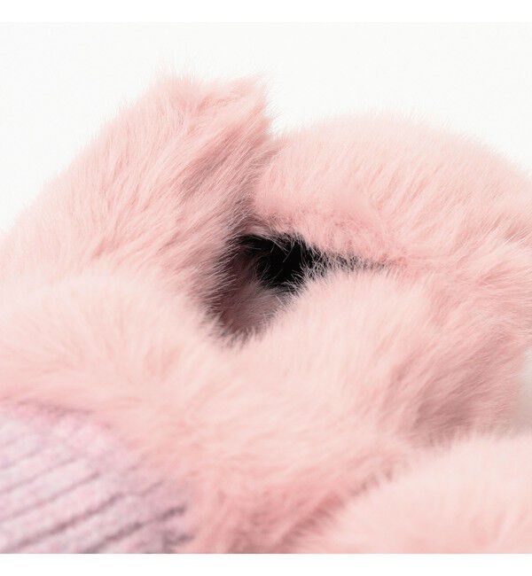 Ray BEAMS 「【別注】CONTROL FREAK / フェイク ファー ミトン」|手袋|