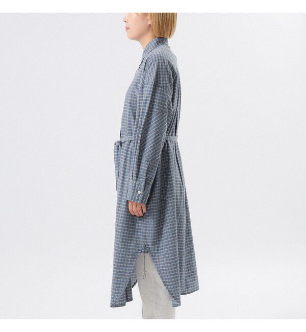 BEAMSBOY「ワーク チェック ワンピース」|ワンピース|