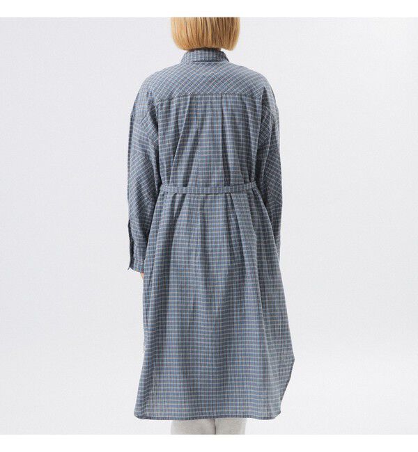 BEAMSBOY「ワーク チェック ワンピース」|ワンピース|