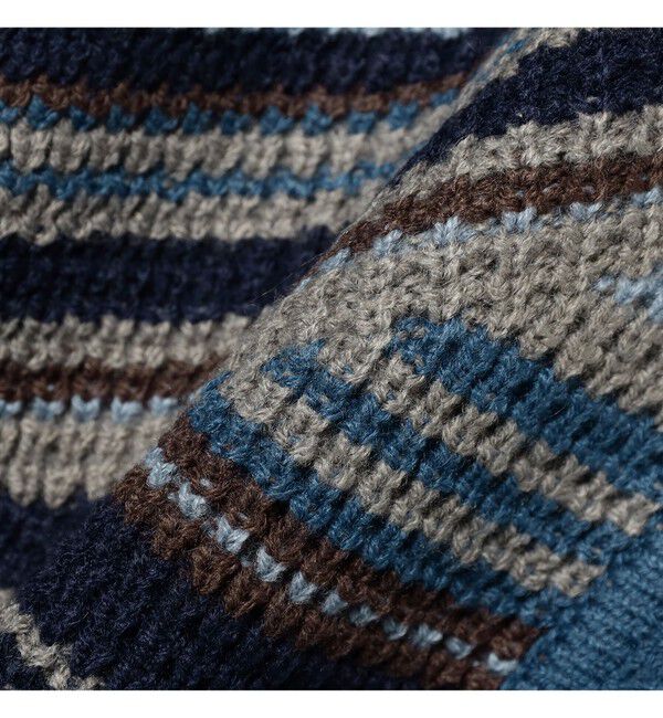 BEAMSBOY「マルチボーダー ベスト」|ベスト・ジレ|