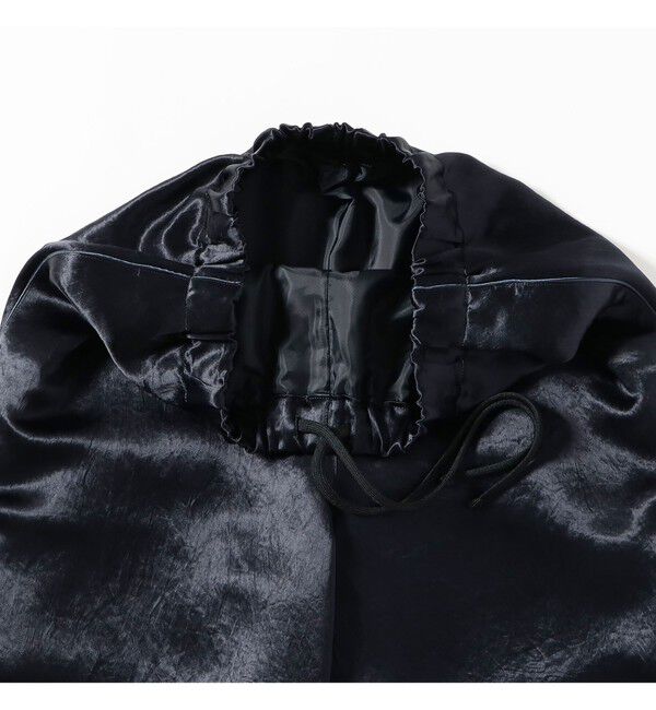 Demi-Luxe BEAMS 「アセテート サテン ワイドパンツ」|チノ|