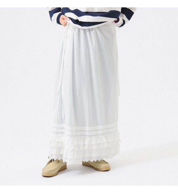BEAMSBOY「ユーロ ヴィンテージ フリル スカート」|スカート|