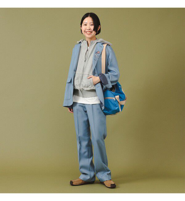 BEAMSBOY「ポリエステル ツイル スラックス」|スラックス|