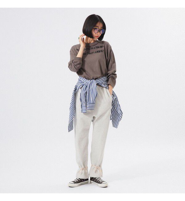 BEAMSBOY「ボーイ メッセージ ロングスリーブ Tシャツ」|Tシャツ・カットソー|