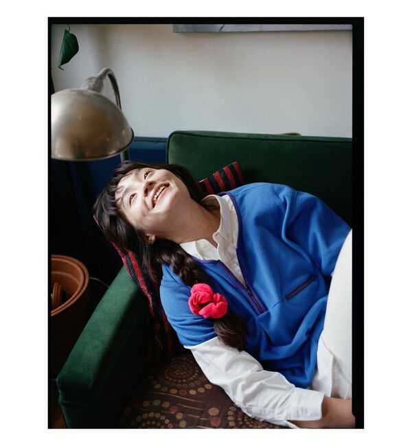 BEAMSBOY「フリース ハーフジップ ショートスリーブ」|ベスト・ジレ|