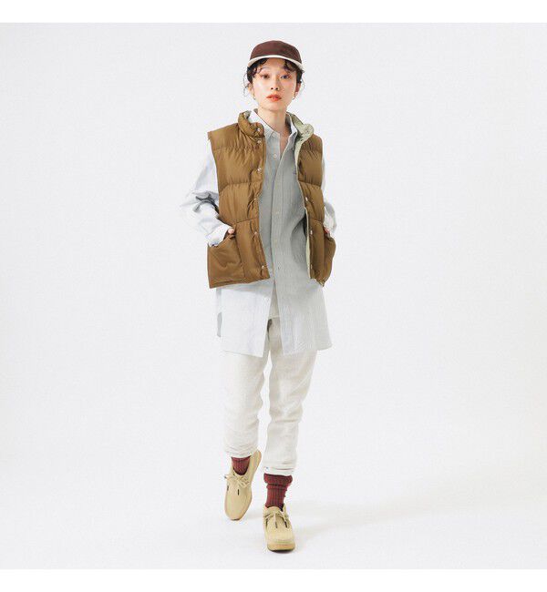 BEAMSBOY「リバーシブル ダウン ベスト」|ベスト・ジレ|