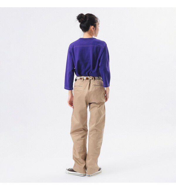 BEAMSBOY「テンジク フットボール 3/4 Tシャツ」|Tシャツ・カットソー|