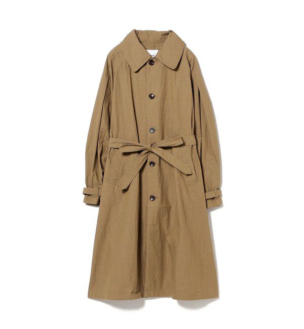 BEAMSBOY「コットン ナイロン ミリタリー ステンカラー コート」|ダッフルコート|