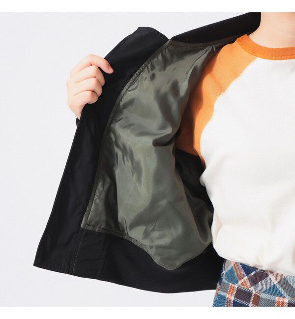 BEAMSBOY「デタッチ スリーブ ミリタリー ブルゾン」|ブルゾン・スタジャン|