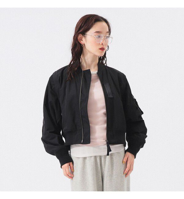 BEAMSBOY「デタッチ スリーブ ミリタリー ブルゾン」|ブルゾン・スタジャン|