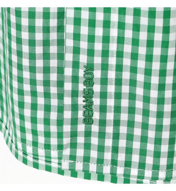 BEAMSBOY「100/2 ギンガムチェック ボタンダウン シャツ」|シャツ・ブラウス|