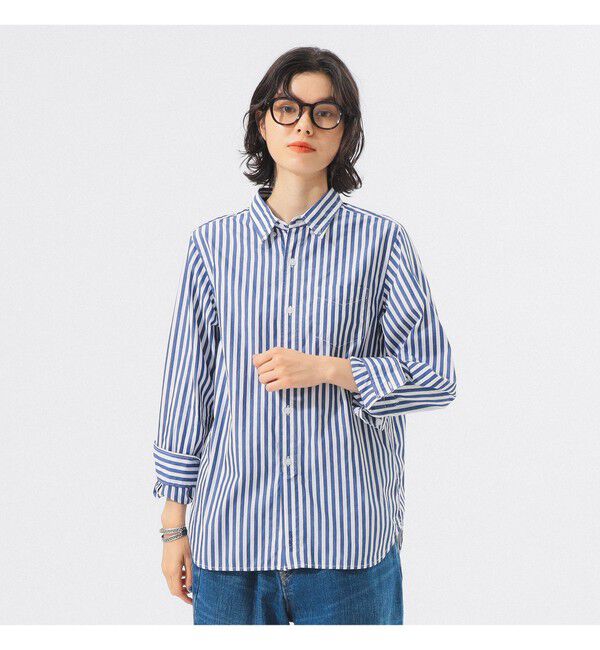 BEAMSBOY「ロンドン ストライプ ボタンダウン シャツ」|シャツ・ブラウス|