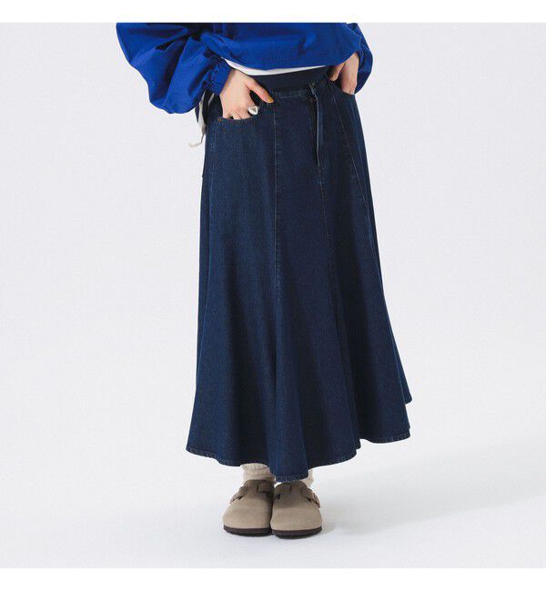BEAMSBOY「デニム フレア スカート」|スカート|INDIGO