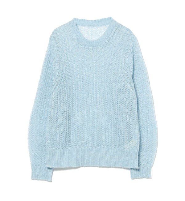 Ray BEAMS 「モヘヤ タッチ シアー クルーネック ニット」|ニット・セーター|