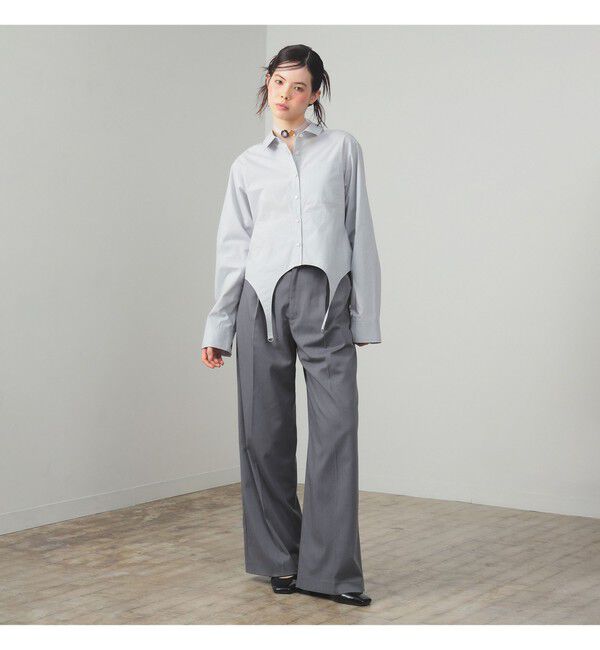 Ray BEAMS 「ガーターベルト シャツ」|シャツ・ブラウス|