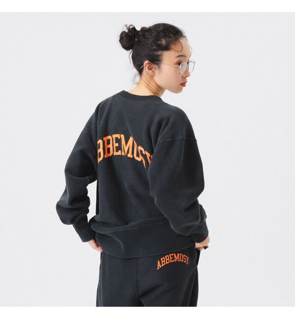 BEAMSBOY「【別注】Champion / バックプリント リバースウィーブ(R) クルー スウェット」|スウェット・ジャージ|