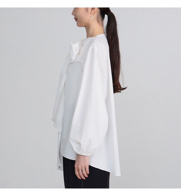 Demi-Luxe BEAMS 「マルチウェイ ボウタイ ブラウス」|シャツ・ブラウス|